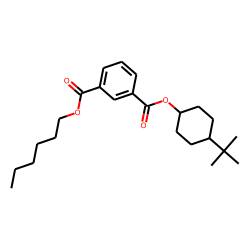 Isophthalic acid, hexyl 4-tert-butylcyclohexyl ester