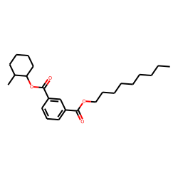 Isophthalic acid, 2-methylcyclohexyl nonyl ester