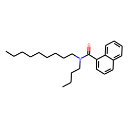 1-Naphthamide, N-butyl-N-nonyl-