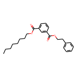 Isophthalic acid, octyl phenylethyl ester