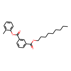 Isophthalic acid, 2-methylphenyl nonyl ester