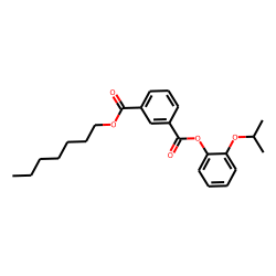 Isophthalic acid, heptyl 2-isopropoxyphenyl ester