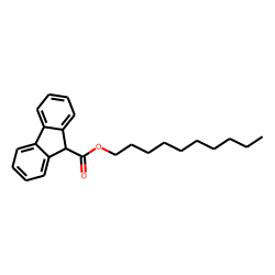 9H-Fluorene-9-carboxylic acid, decyl ester