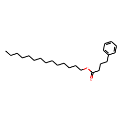 Butyric acid, 4-phenyl-, tetradecyl ester