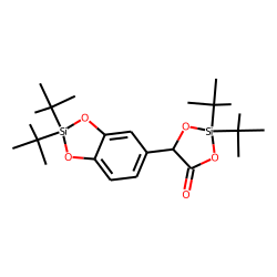 Benzeneacetic acid, 2,3',4'-trihydroxy, bis-DTBS