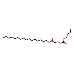 Diglycolic acid, butyl hexadecyl ester