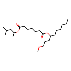 Pimelic acid, 4-methyl-2-pentyl 1-methoxydec-4-yl ester