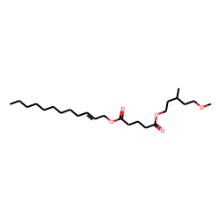 Glutaric acid, dodec-2-en-1-yl 3-methyl-5-methoxypentyl ester