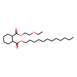 1,2-Cyclohexanedicarboxylic acid, dodecyl 2-ethoxyethyl ester