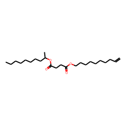 Succinic acid, dec-2-yl dec-9-en-1-yl ester