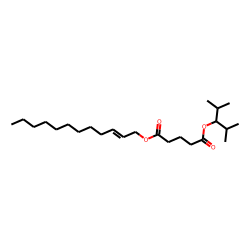 Glutaric acid, dodec-2-en-1-yl 2,4-dimethylpent-3-yl ester