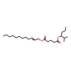 Glutaric acid, dodec-2-en-1-yl 2-methylhex-3-yl ester