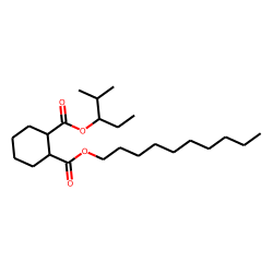 1,2-Cyclohexanedicarboxylic acid, decyl 2-methylpent-3-yl ester