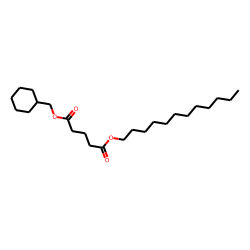 Glutaric acid, cyclohexylmethyl dodecyl ester