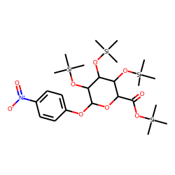 4-Nitrophenyl-«beta»-D-galacturonide, tris(trimethylsilyl) ether, trimethylsilyl ester