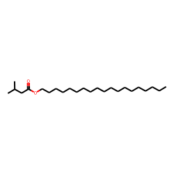 Isovaleric acid, nonadecyl ester