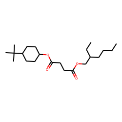 Succinic acid, 2-ethylhexyl cis-4-tert-butylcyclohexyl ester