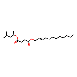 Succinic acid, dodec-2-en-1-yl 4-methylpent-2-yl ester