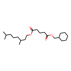 Glutaric acid, cyclohexylmethyl 3,7-dimethyloctyl ester