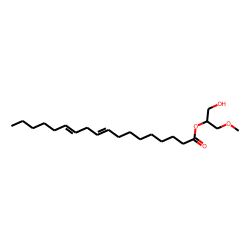 (9Z,12Z)-1-Hydroxy-3-methoxypropan-2-yl octadeca-9,12-dienoate