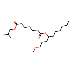 Pimelic acid, isobutyl 1-methoxydec-4-yl ester