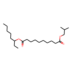 Sebacic acid, isobutyl oct-3-yl ester