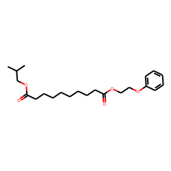 Sebacic acid, isobutyl 2-phenoxyethyl ester