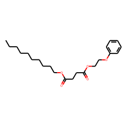 Succinic acid, decyl 2-phenoxyethyl ester