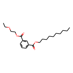 Isophthalic acid, decyl 2-ethoxyethyl ester