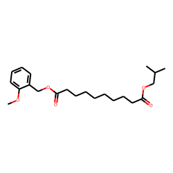 Sebacic acid, isobutyl 2-methoxybenzyl ester