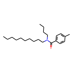 Benzamide, 4-methyl-N-butyl-N-decyl-