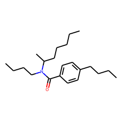 Benzamide, 4-butyl-N-butyl-N-hept-2-yl-
