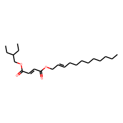 Fumaric acid, 2-ethylbutyl dodec-2-en-1-yl ester