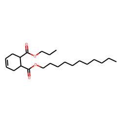 cis-Cyclohex-4-en-1,2-dicarboxylic acid, propyl undecyl ester