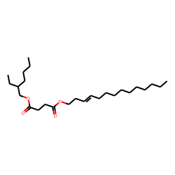 Succinic acid, 2-ethylhexyl tetradec-3-en-1-yl ester