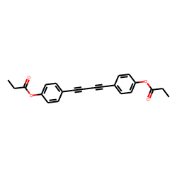 4,4'-Dipropanoyloxydiphenyldiacetylene
