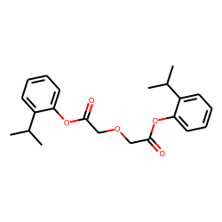 Diglycolic acid, di(2-isopropylphenyl) ester