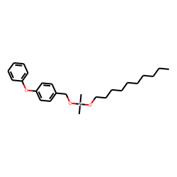 Silane, dimethyl(4-phenoxybenzyloxy)decyloxy-