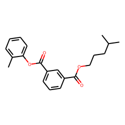 Isophthalic acid, isohexyl 2-methylphenyl ester