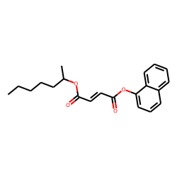 Fumaric acid, naphth-1-yl hept-2-yl ester
