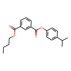 Isophthalic acid, butyl 4-isopropylphenyl ester