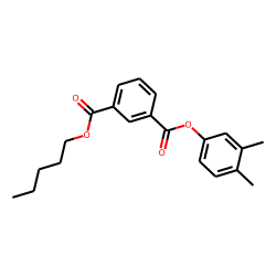 Isophthalic acid, 3,4-dimethylphenyl pentyl ester
