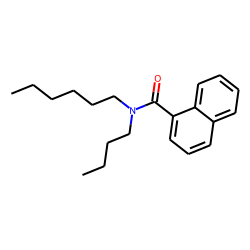1-Naphthamide, N-butyl-N-hexyl-