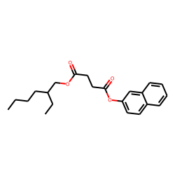Succinic acid, 2-ethylhexyl 2-naphthyl ester