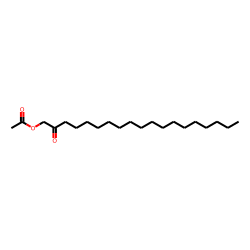 2-Nonadecanone-1-ol, acetate