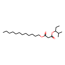 Malonic acid, dodecyl 2-methylpent-3-yl ester