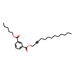 Isophthalic acid, pentyl tridec-2-ynyl ester