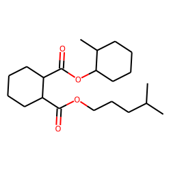 1,2-Cyclohexanedicarboxylic acid, isohexyl 2-methylcyclohexyl ester