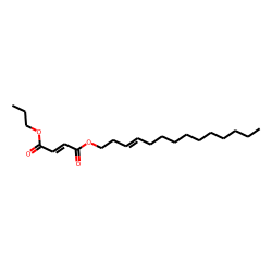 Fumaric acid, propyl tetradec-3-enyl ester