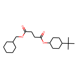 Succinic acid, cyclohexylmethyl cis-4-tert-butylcyclohexyl ester